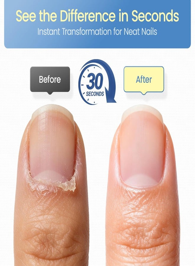 Morovan Cuticle Remover & Cuticle Oil Kit: Instant Cuticle Softener 15s Removal 7 Pieces Manicure Kit for Women with Stainless Steel Tools and Nail Files for Salon-Quality Results at Home - Image 5